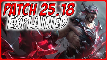 Patch 25.18 Explained - A Guide for League of Legends