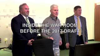Peek Inside the War Room Minutes Before the 2017 Draft