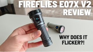 Fireflies E07X v2 Review | Improved Design, Magnet & High-CRI FFL351A LEDs (5,000 lm | 320m throw)