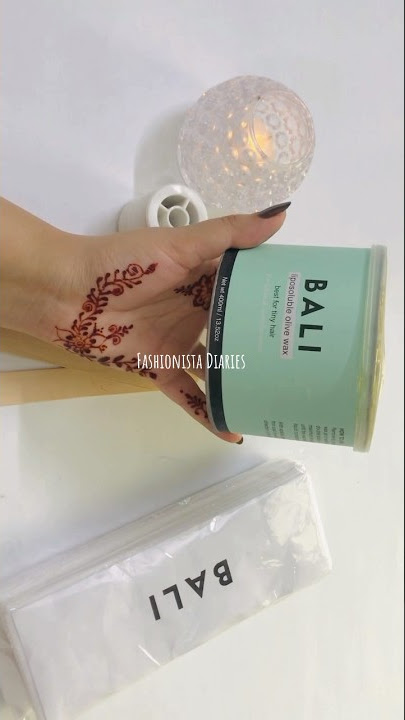 Bali Olive Wax Detailed Video Is On My Channel 💫✨ #viral #viralshort #youtube #like #youtubeshorts