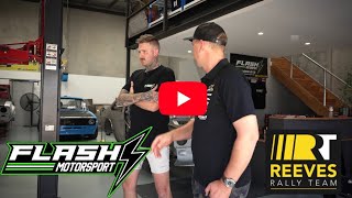 Workshop walkthrough PT:1 Featuring @brendorally @FlashMotorsportAus