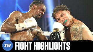 Jamel Herring Retains Title Via DQ After Repeated Headbutts from Jonathan Oquendo | FIGHT HIGHLIGHTS