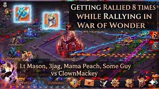 Kingdom 1447🔥 War of Wonders Against 7 Leads and Emp ! I got rallied 8 Times! Lords Mobile Crazy War screenshot 5