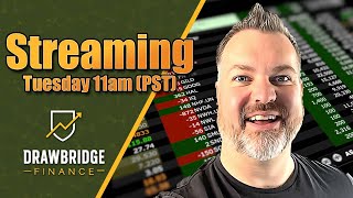 Stock Market Options Trading Ideas  Livestream Tuesday 11 am (PST)