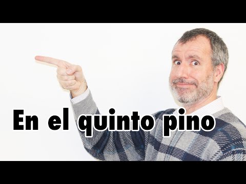 【スペイン語】#21 En el quinto pino