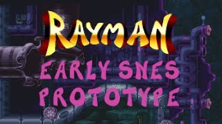 Rayman Early SNES Prototype