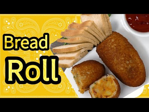 Cheese Paneer Bread Roll Recipe | Crunchy Outside Creamy Ins