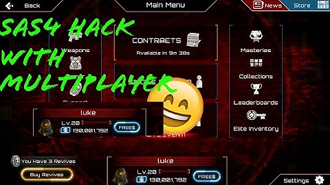How to hack Sas4 with multiplayer 2017!!! No Root