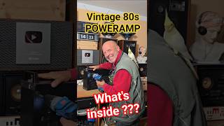 DECONSTRUCTION 80s Vintage Rare POWERAMP Amplifier Vermona Regent