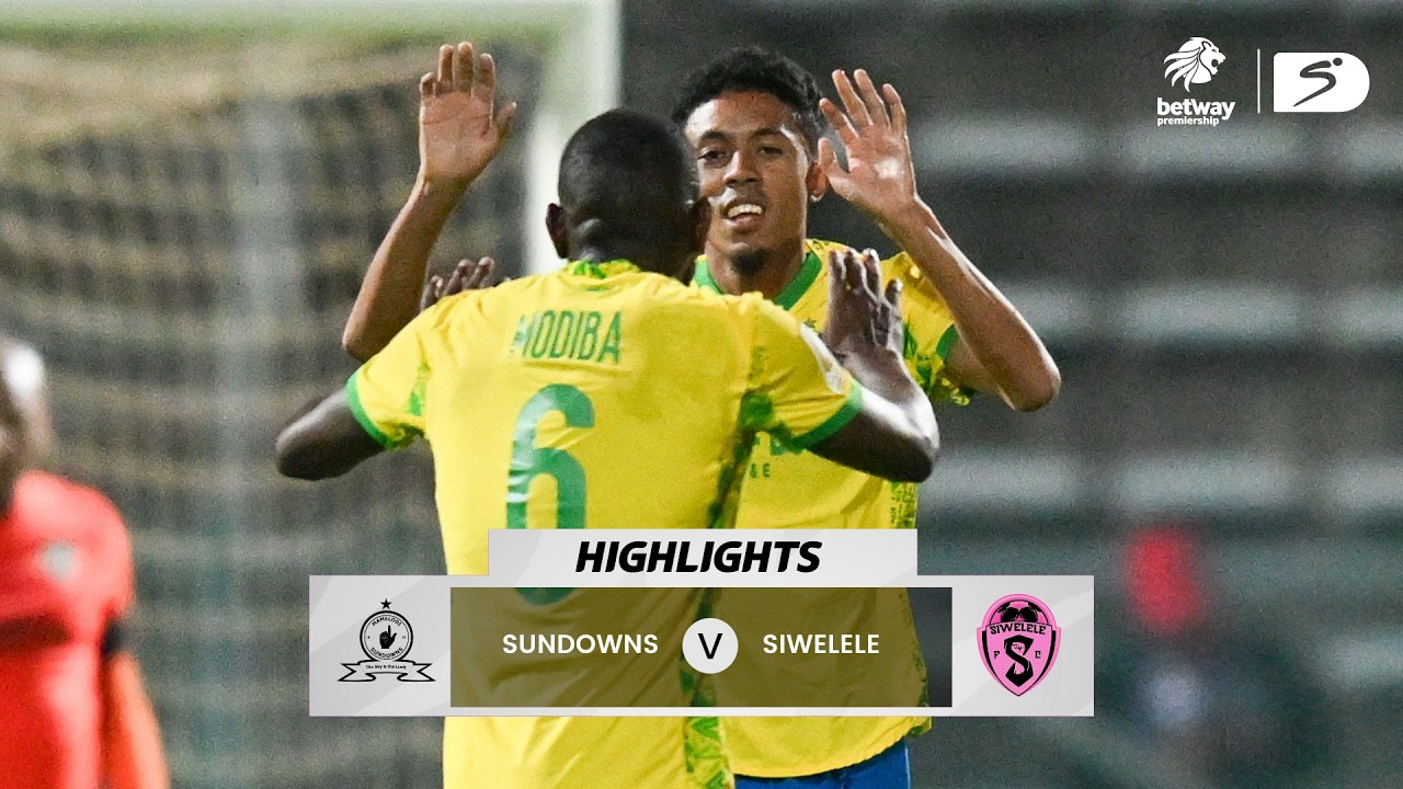 Mamelodi Sundowns v Siwelele | Match in 5 Minutes | Betway Premiership