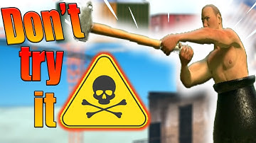 THIS GAME IS TOO PAINFUL | Getting over it - Part 1