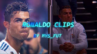 Cristiano Ronaldo Upscaled + Topaz [ With CC + No CC ] Clips For Edits