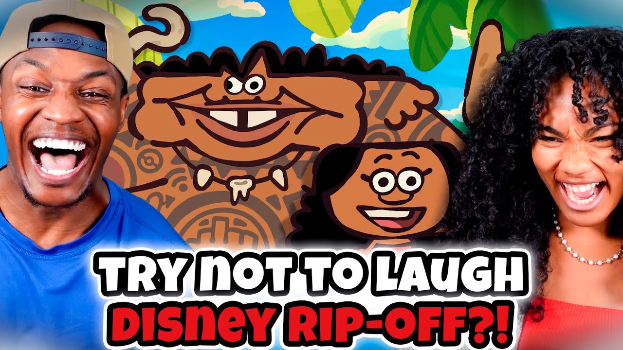TRY NOT TO LAUGH DISNEY RIP-OFFS EDITION | World's Funniest Disney Ripoffs |MAHA VS THEE BLACKBADGER