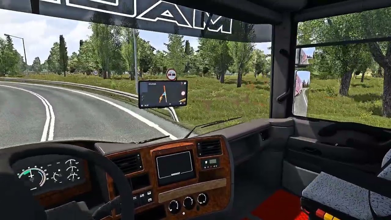 Euro truck Simulator 2 Renault Magnum Integral 560 Mack przejażdżka 