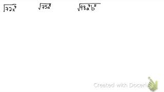 9.2 Simplify Square Roots (3 of 5)