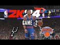 LE RETOUR DE JALEN BRUNSON | GAME 2 NBA FINALS | 🏀 NBA2K24 Ma Carrière RP 🏀