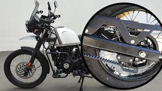 Royal Enfield Himalayan com transmissão por correia