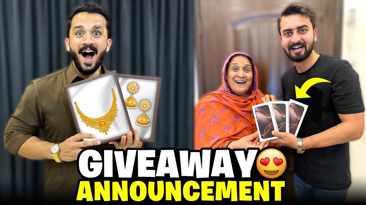 Gold Sets added in Giveaway😳Final Announcement😁