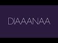 One Direction - Diana (Lyric Video) [Karaoke]