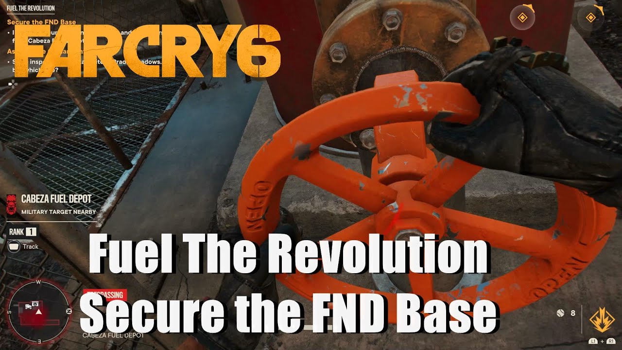 Far Cry 6 Fuel The Revolution Secure the FND Base YouTube