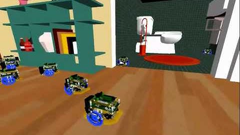 Three Dozen Autonomous Swarm Robots Mapping a Standard Home