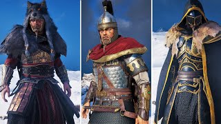 Assassin's Creed Valhalla All Helix And DLC Armor Sets Showcase 4K