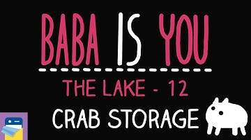 Baba Is You: Crab Storage - The Lake Level 12 Walkthrough (by Arvi Teikari / Hempuli)