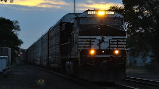 NS 12E passes Chesterton at MP 481 with cool K5LA!