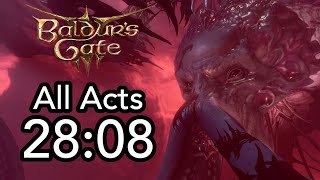 [Former WR] Baldurs Gate 3 Any% All Acts in 28:08