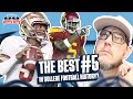 Ranking the BEST #5 to EVER Play College Football