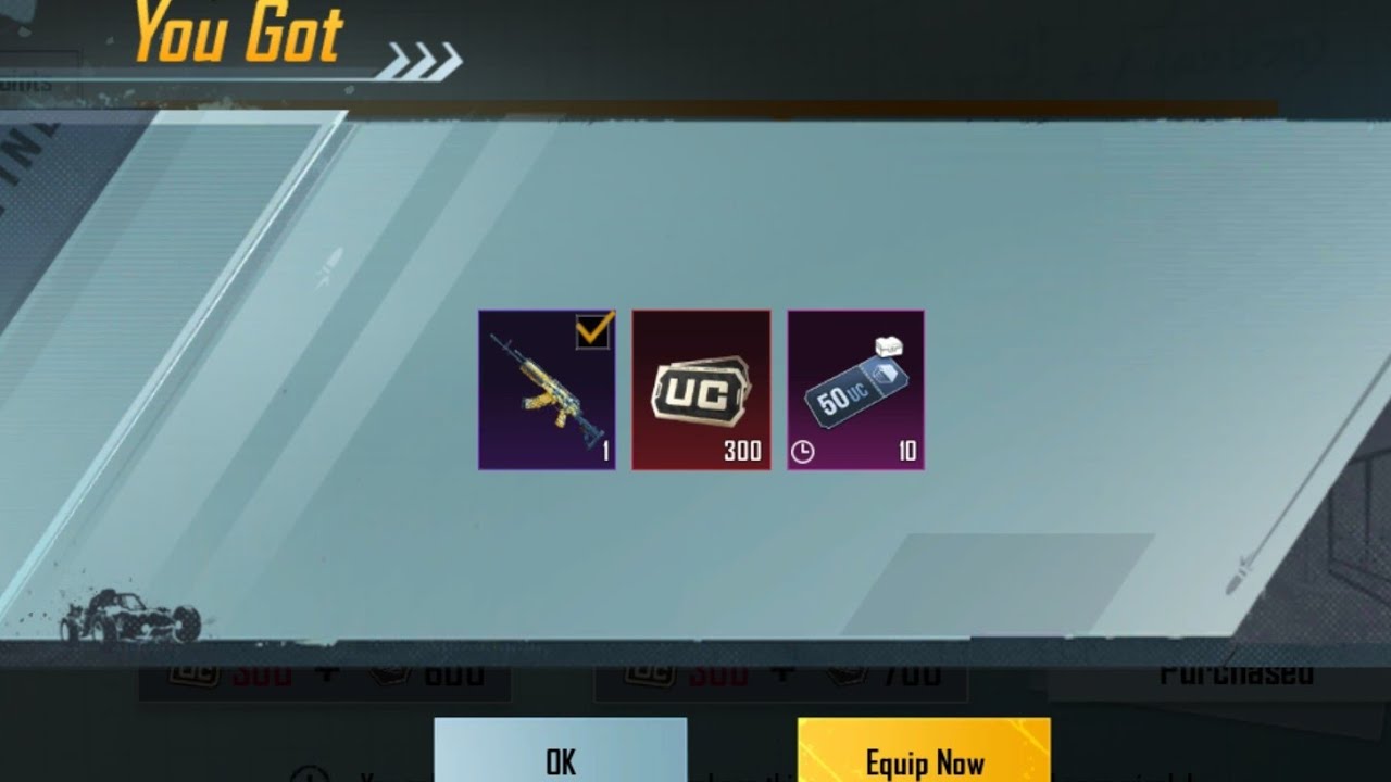 GET FREE PERMANENT M762 SKIN & 300 UC IN BGMI/PUBG MOBILE || NEW GROWING PACKVENT