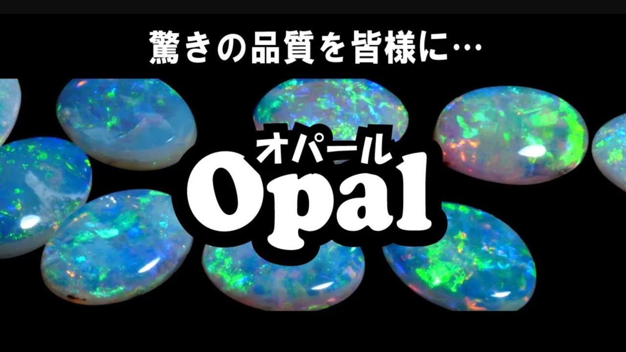 オーストラリア産のオパール！特別イベント！ - YouTube
