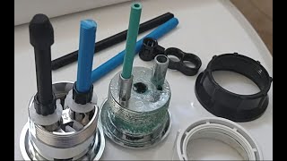 Dual Flush Toilet Button Replacement with $9 Generic Button Kit