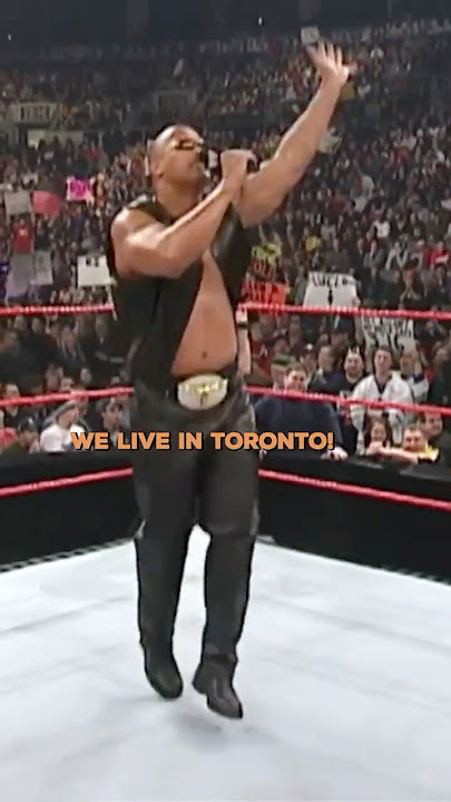 When The Rock Roasted Toronto 😂