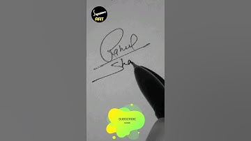 Rahul Sharma Name Signature | Lovely Rahul Sharma Name Design | Learn Make Your Name Signature