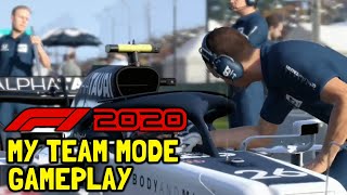 F1 2020 My Team Game Mode Gameplay
