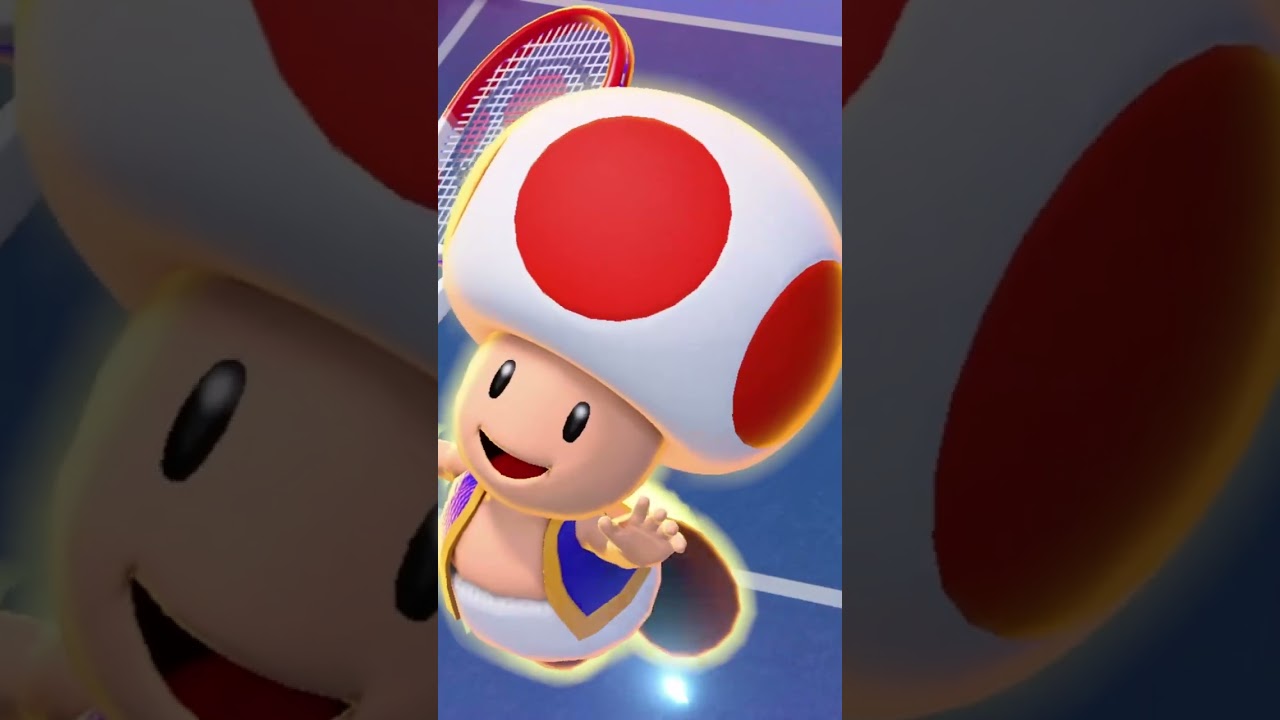 Toad - Special Shots - Mario Tennis Aces