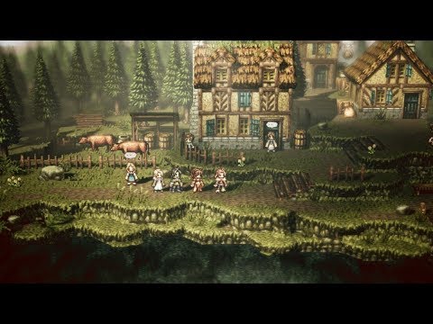 Octopath Traveler: олдскул, но не из-за графики