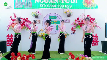 VŨ ĐIỆU TIẾNG KHÈN MÙA BAN NỞ CỦA CÁC EM GÁI XINH TƯƠI & CÔ DÂU XINH ĐẸP NHẢY MỪNG HẠNH PHÚC 