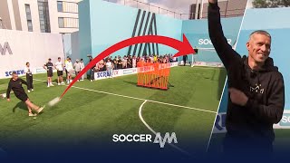 Sean Davis Scores STUNNING Freekick! 🤩 | Mikaela Mayer & Kai Widdrington Soccer AM Pro AM