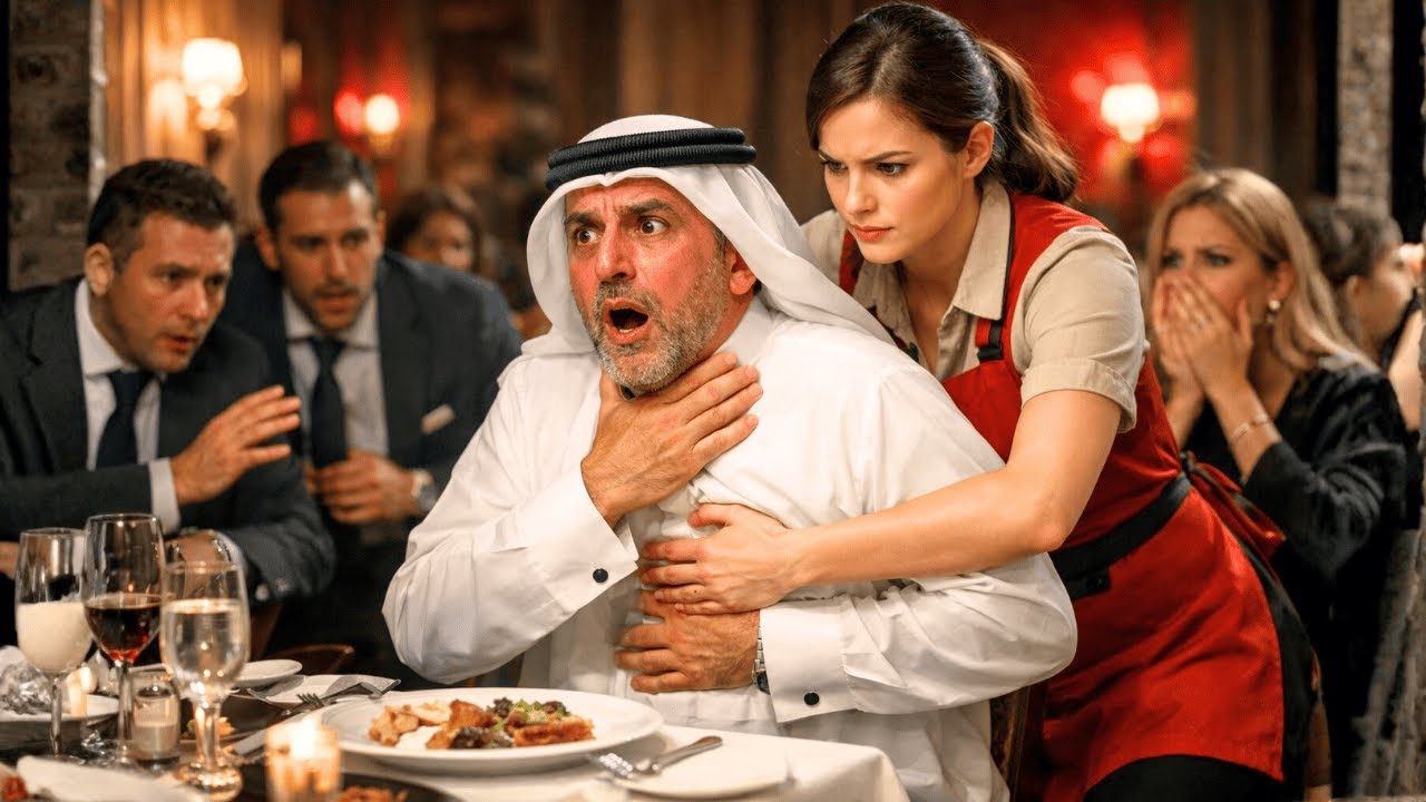 No one could save the choking sheikh… until a waitress used an ancient Bedouin technique.