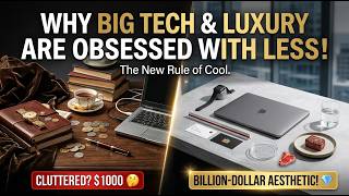 The Billion-Dollar Aesthetic: Why Big Tech and Luxury Brands Are Obsessed with Less 📐💼
