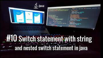 #10 Switch statement with string and nested switch statement in java