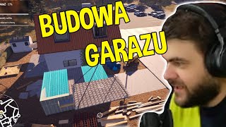 Budowa garażu, ŻURAW i lanie betonu - Construction Simulator (Live) screenshot 3