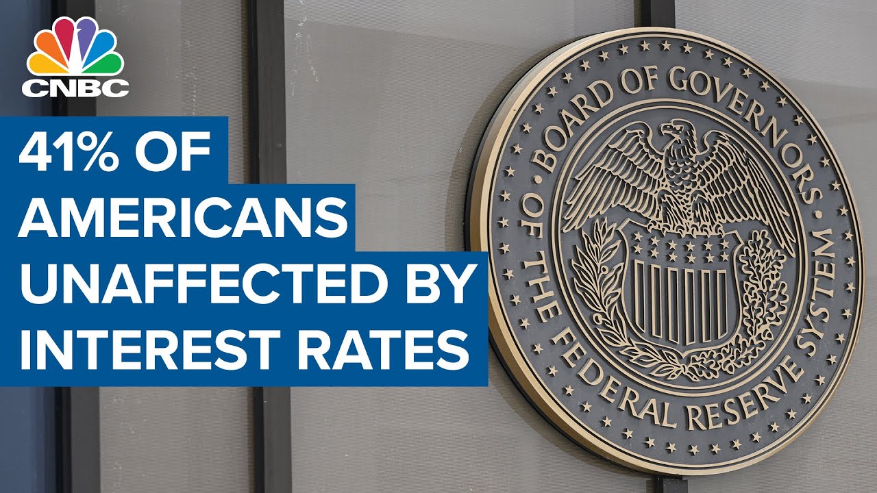 41% of Americans don't feel effect of higher interest rates, finds CNBC ...
