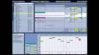 C418 making a track.