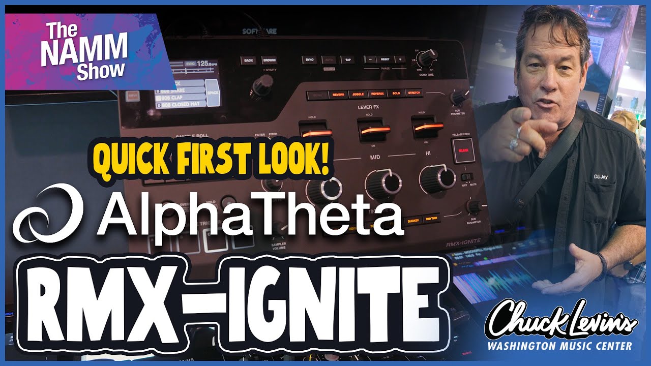 AlphaTheta RMX-Ignite | Первый взгляд на модель от DJ Jay на выставке NAMM 2026