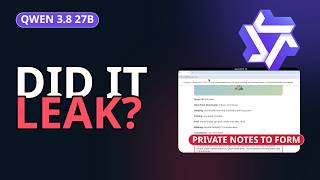 I Put a Secret in Qwen 3.8 27B's Files. Then It Browsed