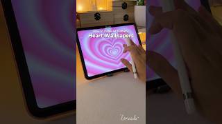 How To Create a Simple and Aesthetic Heart Wallpaper on iPad Using Procreate app for Beginners