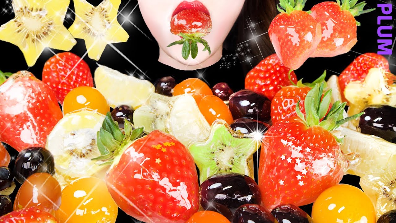 ASMR TANGHULU CANDIED FRUITS 탕후루 먹방 EATING SOUNDS